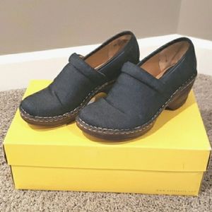 Softspots Larissa Denim Clog Shoe 8.5